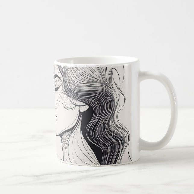 Taza De Café Amar a nuestro alrededor (Derecha)