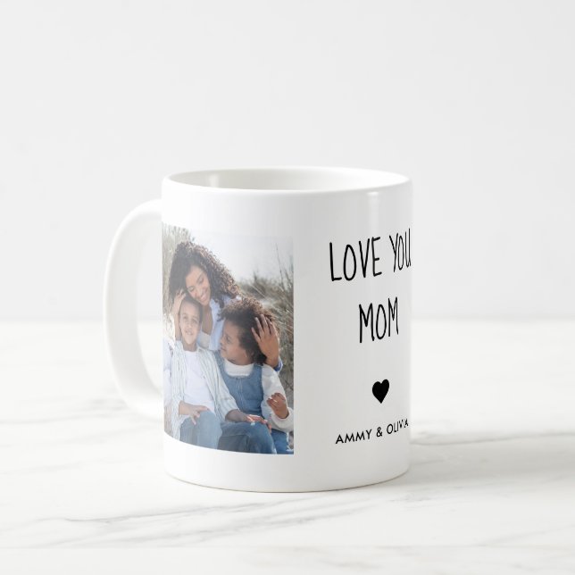 Taza De Café Amar a tu mamá. (Anverso izquierdo)