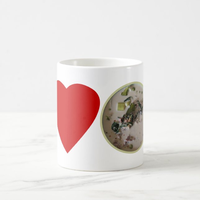 Taza De Café Amar el curry verde tailandés... Comida callejera  (Centro)