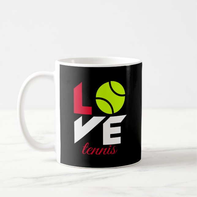 Taza De Café Amar el tenis (Izquierda)