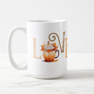Taza De Café Amar la calabaza Spice Personalizada Mug