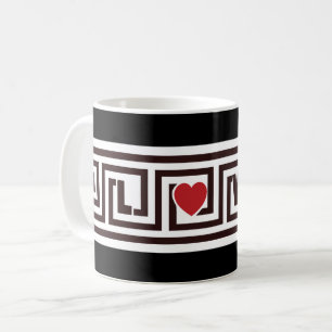 Taza De Café Amar la llave griega