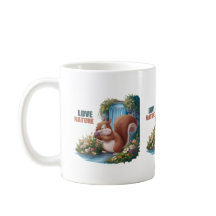 Amar la Naturaleza Ardilla Divertida