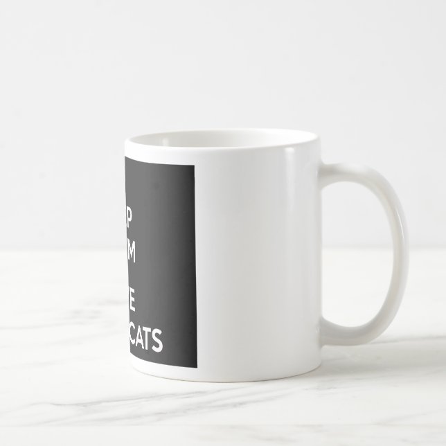 Taza De Café Amar los gatos negros (Derecha)