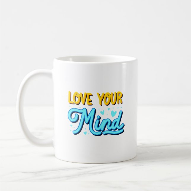 Taza De Café amar tu mente (Izquierda)
