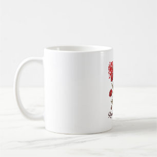 Taza De Café Amaranto Rojo Recordar Y Honrar Camiseta Memorial 