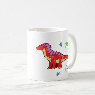 Taza De Café Amargasaurus del dinosaurio del bebé