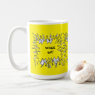 TAZA DE CAFÉ AMARILLO 15 GATOS MUG