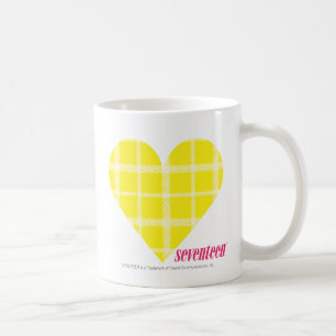 Taza De Café Amarillo 2 de la tela escocesa