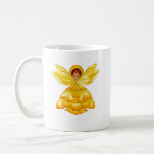 Taza De Café Amarillo Bud Pixie Mug