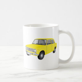 Taza De Café Amarillo de Fiat 124