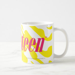 Taza De Café Amarillo de la cebra