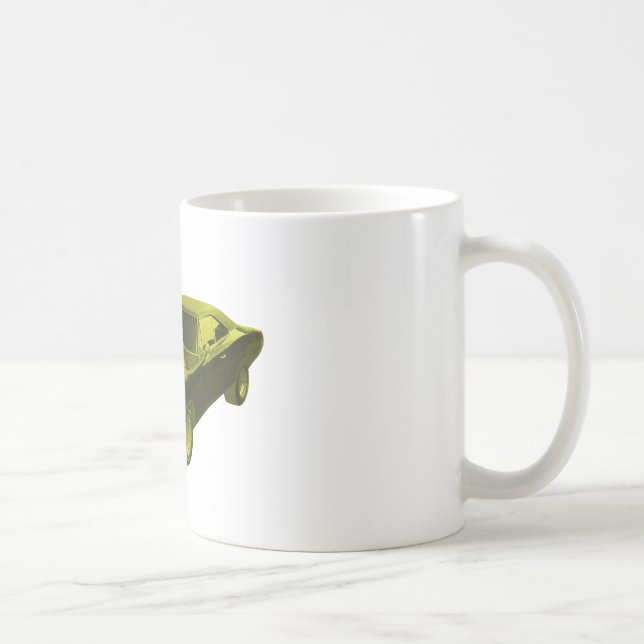 Taza De Café amarillo del cargador de 1968 regates (Derecha)