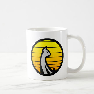 Taza De Café Amarillo del gato