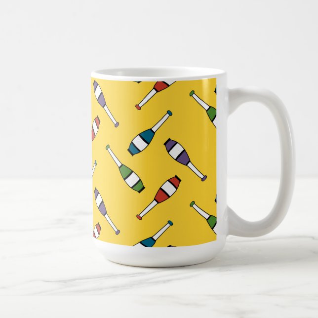 Taza De Café Amarillo del lanzamiento del club que hace juegos (Derecha)