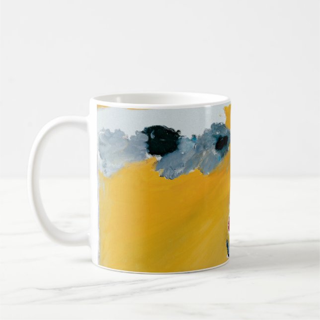 Taza De Café Amarillo Kandinsky 7 (Izquierda)