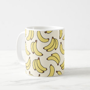 Taza De Café Amarillo Mantequilla Banana Cabana Tropical Divert