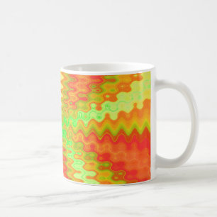 Taza De Café amarillo-naranja maravilloso