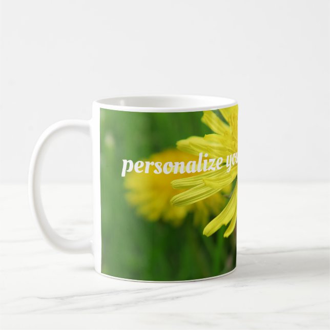 Taza De Café amarillo, ranúnculo, planta, diente de león, prado (Izquierda)