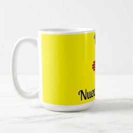 Taza De Café Amarillo Zia Sun Puro Nuevo México