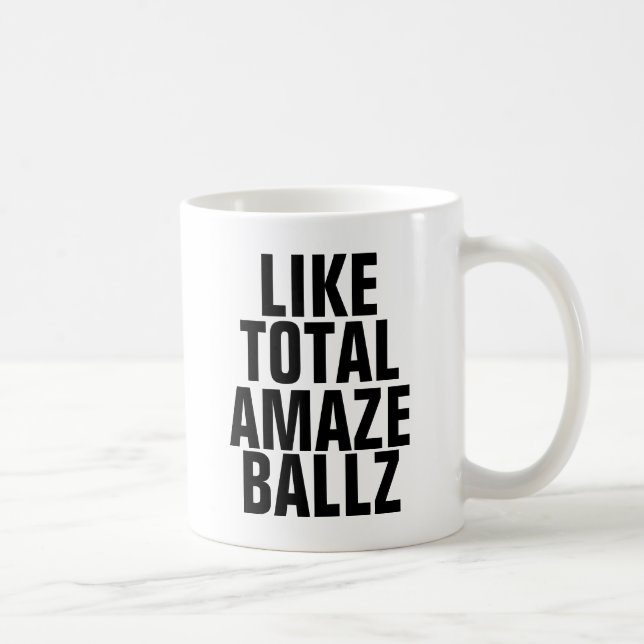 Taza De Café Amaze Ballz (Derecha)