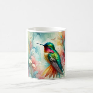 Taza De Café Amazilia Hummingbird 300824AREF119 - Watercolor