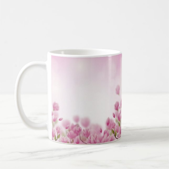 Taza De Café amazing flowers (Izquierda)
