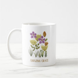 Taza De Café Amazing Grace Wildflowers