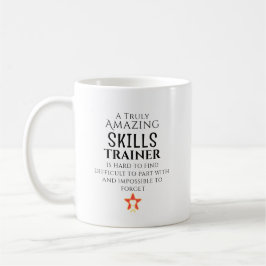 Taza De Café Amazing Skills Trainer Hard To Find Personalized 