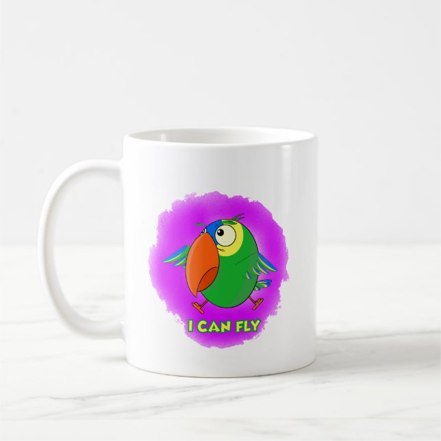 TAZA DE CAFÉ AMAZON PARROT (Izquierda)