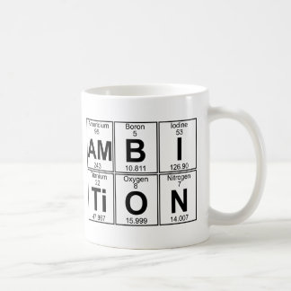 Taza De Café Ambición (ambición) - por completo