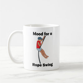 Taza De Café Ambiente de Columpio de Cuerda Buenas Vibraciones