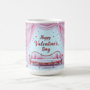 Taza De Café Ambiente Romántico y Elegante