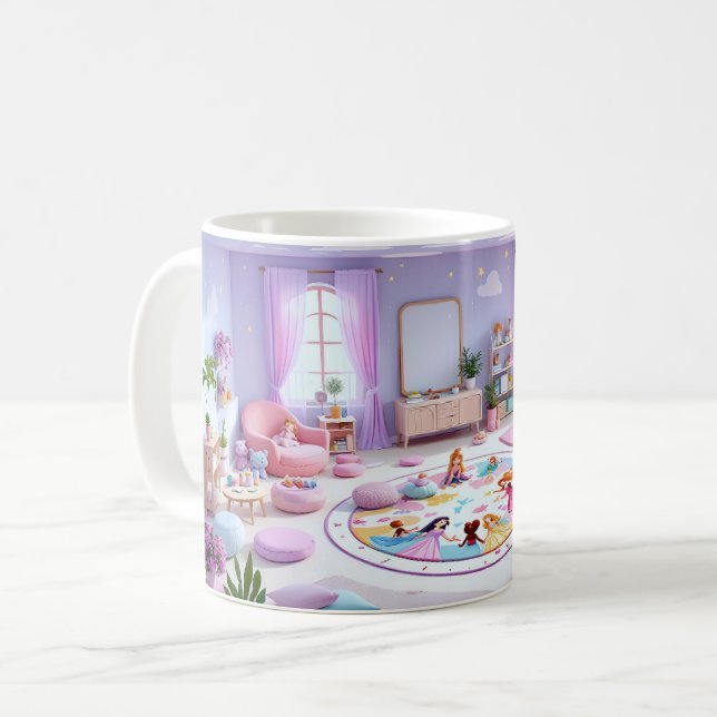 Taza De Café Ambiente Suave y Artístico (Anverso izquierdo)
