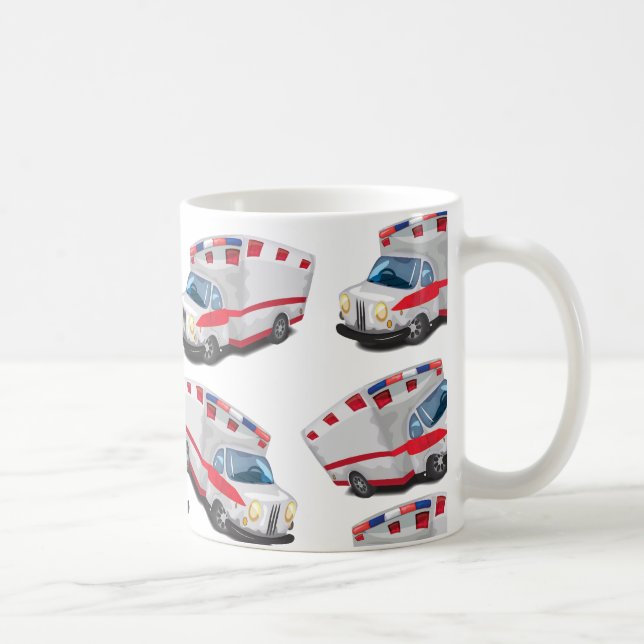 Taza De Café Ambulancia (Derecha)
