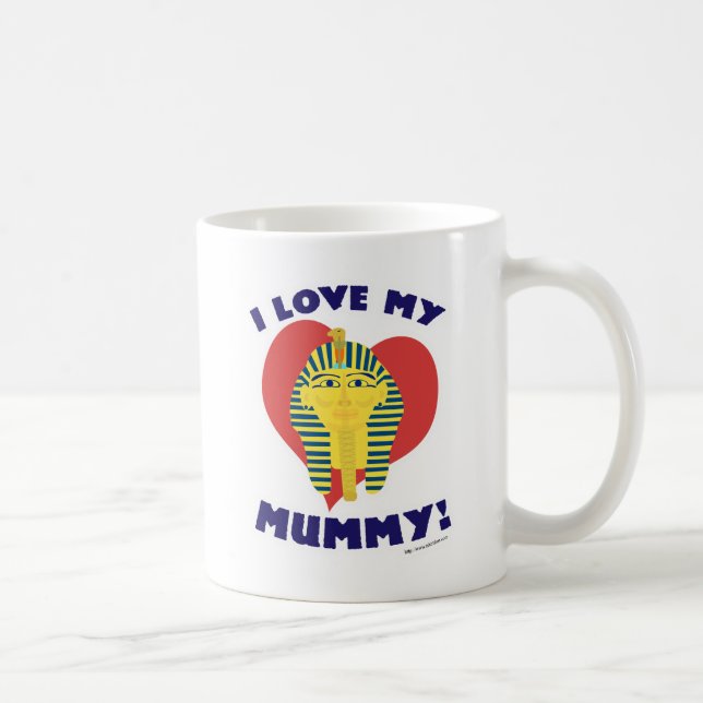 Taza De Café Ame a mi momia (Derecha)