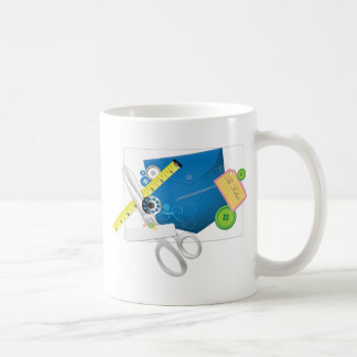 Taza De Café Ame coser y coserlo va