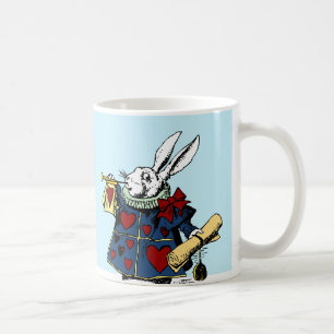 Taza De Café Ame el conejo blanco Alicia en el país de las