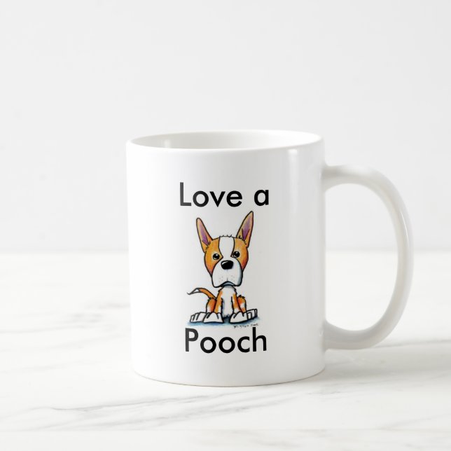 Taza De Café Ame un chucho (Derecha)