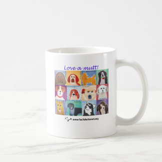 Taza De Café ¡Ame un mutt!