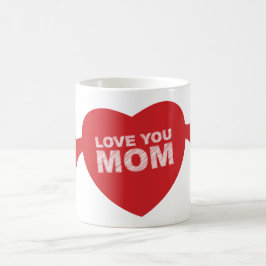 Taza De Café Ámele corazón de la mamá