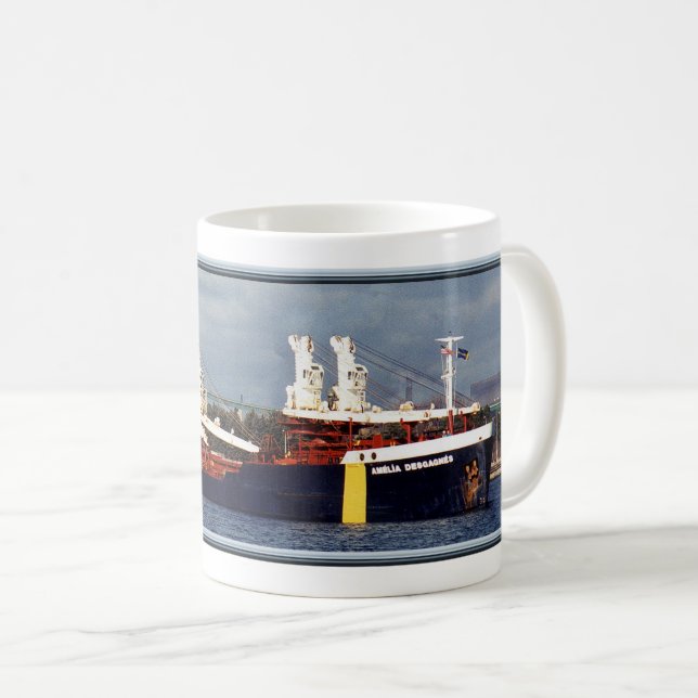 Taza De Café Amelia Desgagnes (Anverso derecho)