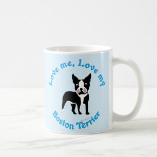 Taza De Café Ámeme, ame mi Boston Terrier