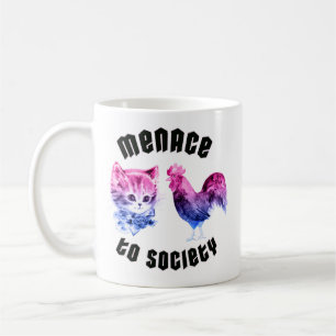 Taza De Café Amenaza Bisexual a la Sociedad