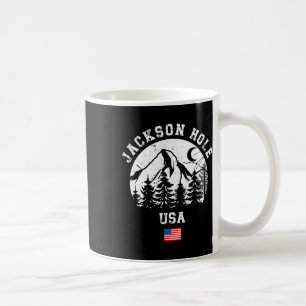 Taza De Café Amer de esquí alpino Jackson Hole Wyoming