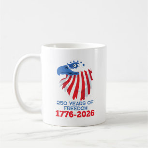 Taza De Café América 250 Años 1776 2026 Aniversario 250º
