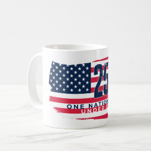 Taza De Café América 250 Años 1776 2026 Aniversario 250º