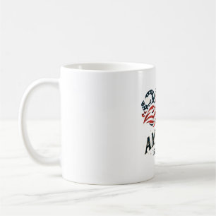 Taza De Café América 250 Estrellas y Franjas Patrióticas