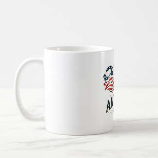 Taza De Café América 250 Estrellas y Franjas Patrióticas