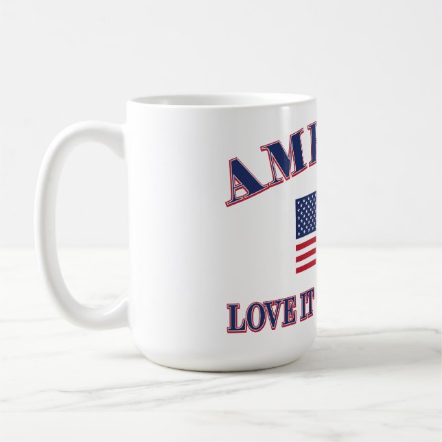 Taza De Café América ámala o déjala (Izquierda)